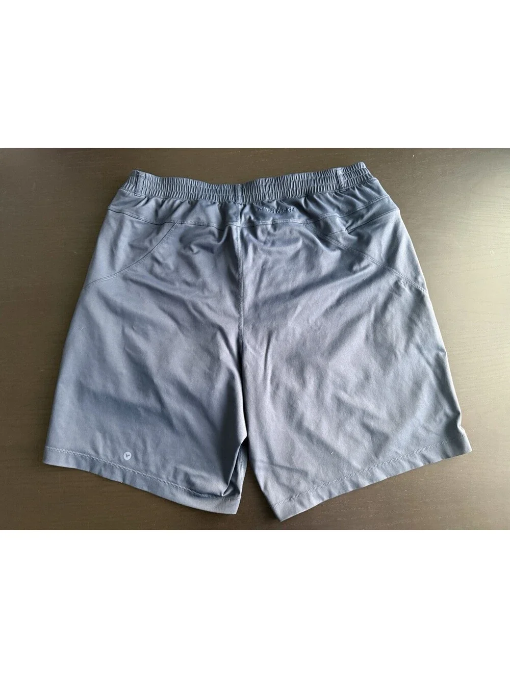 Birddogs Boomstick 3XL 9” Gym Shorts Navy Blue Lime Green Liner Stretch